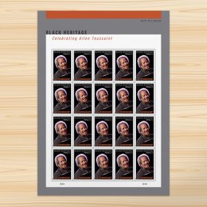 Allen Toussaint Stamps, Sheet of 20