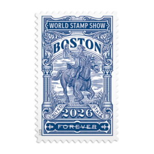 Boston 2026 World Stamp Show Stamps, Sheet of 20
